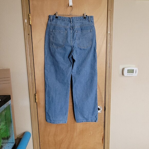 Jeans FAShion  Jeans Large Colorblock High Waisted - Picture 2 of 8